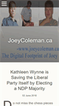Mobile Screenshot of joeycoleman.ca